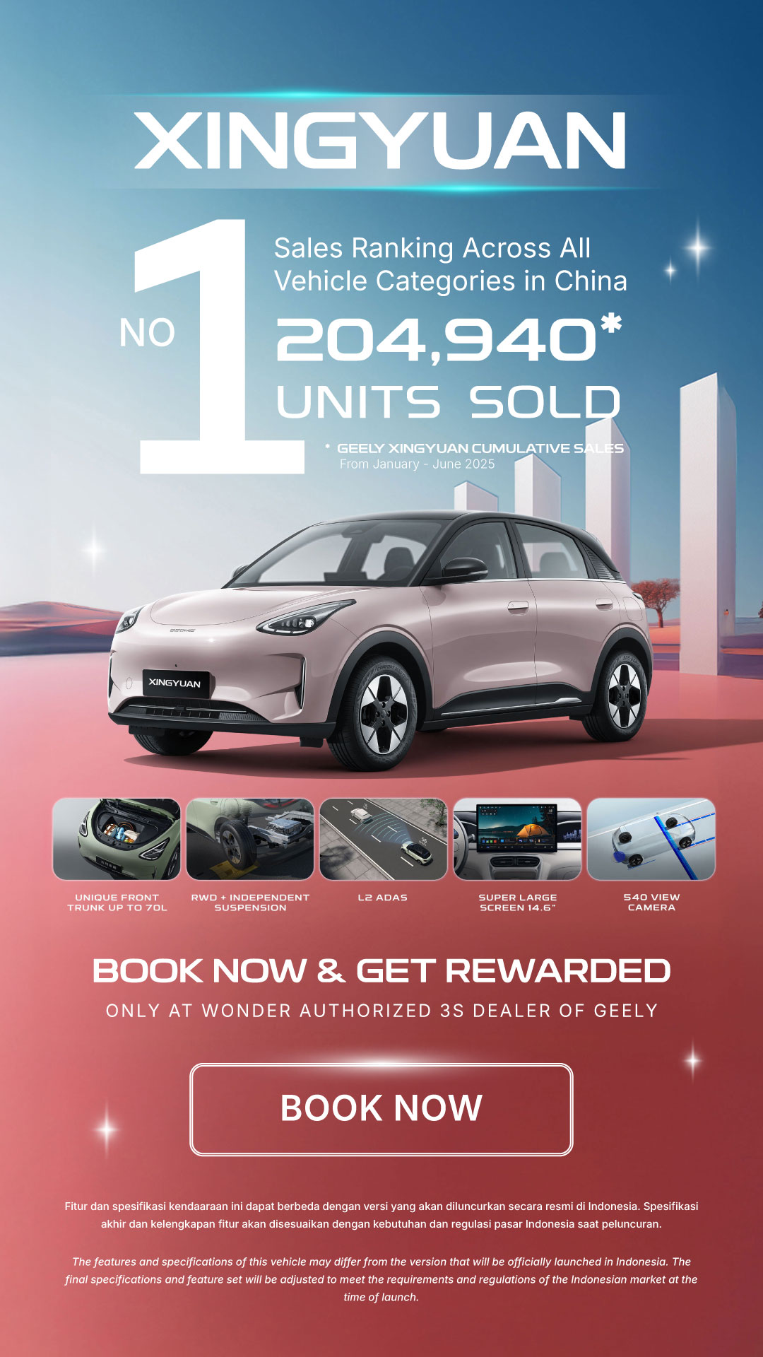Geely Wonder Group | Book the Geely EX2 Now