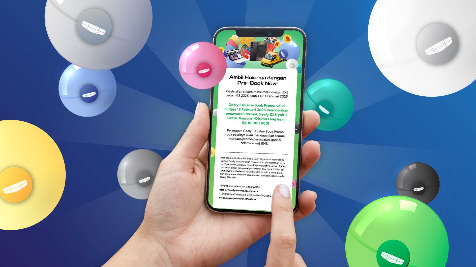 Ikuti Program Geely Gacha Berhadiah Wonder, Raih Beragam Hadiah Menarik