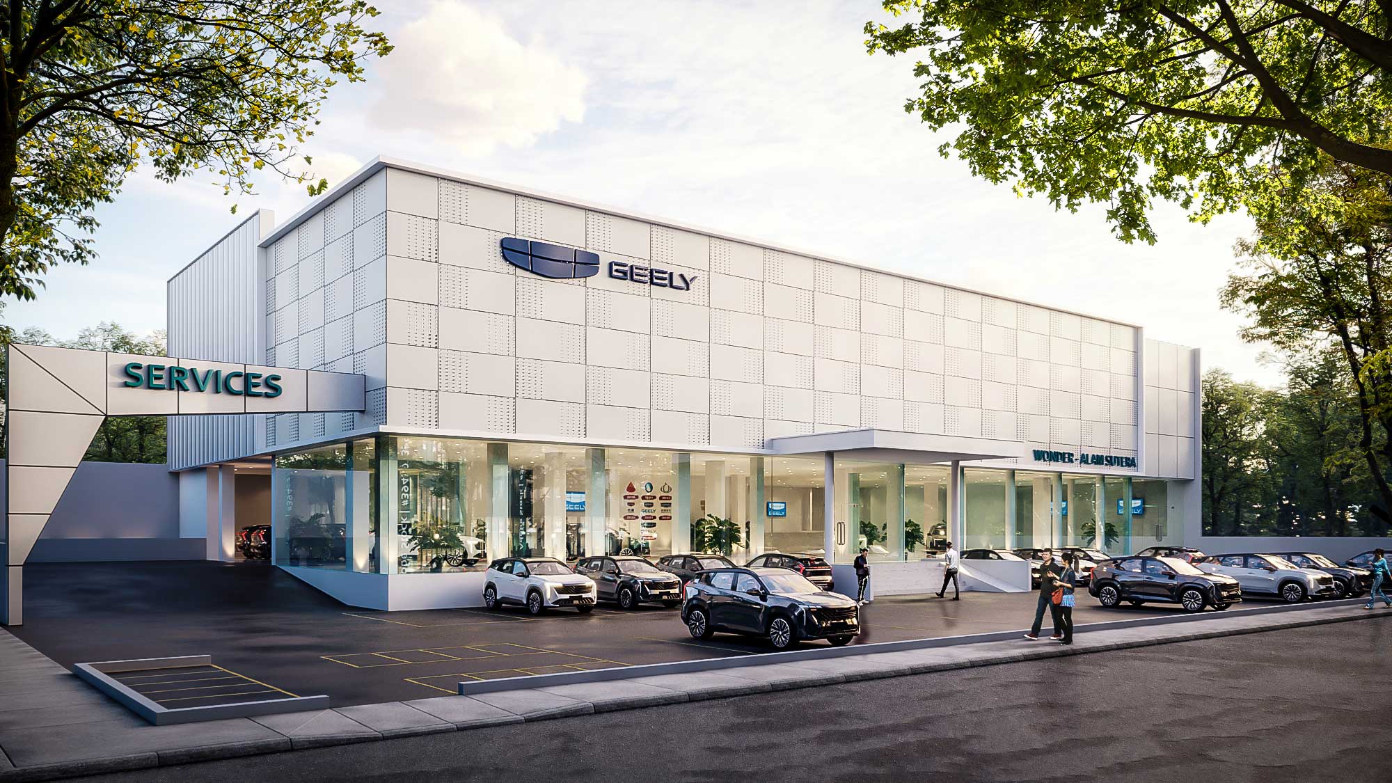 Geely Launched Its Latest Electric SUV Geely EX5 in Indonesia